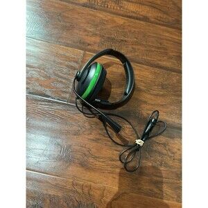 Turtle Beach Ear Force XCI Black/Green Headband Headsets Very Good Condition